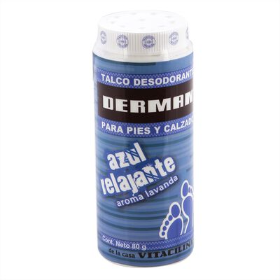 Derman talco desodorante 80 g