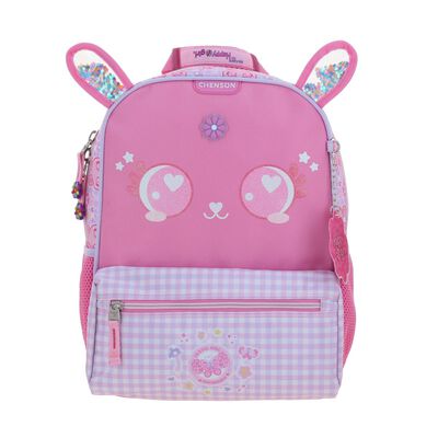 Mochila Mediana Rosa Lepin Happy Girl Chenson