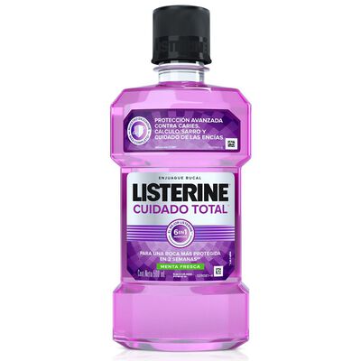 Enjuague Bucal Listerine Cuidado Total 500ml
