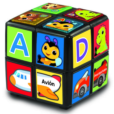 Cubo Infantil M&aacute;gico e Interactivo &iexcl;Gira y Aprende!