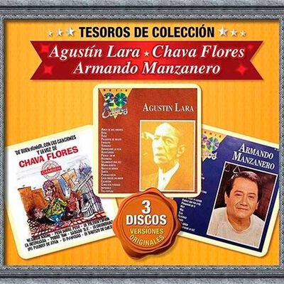 3CDs Tesoros de Colecci&oacute;n - Varios (Manzanero, Lara y Flores)
