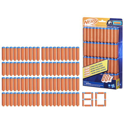 Set Dardos N1 Línea Nerf N Series 80 Piezas Hasbro