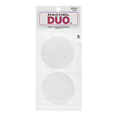 Esponjas maquillaje polvo 2pz Rachel Duo 47-M