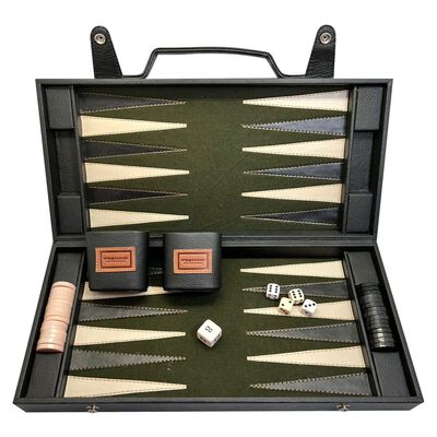 Backgamon mediano FRENGIE de paño