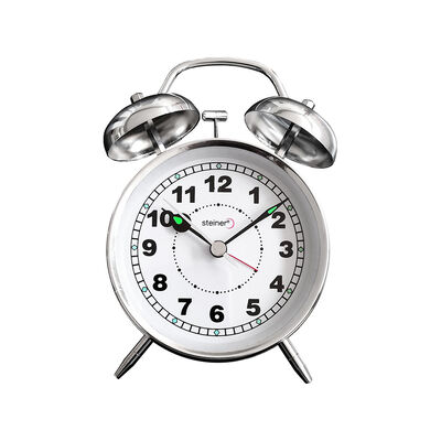 Reloj Despertador TB11501SLV Steiner