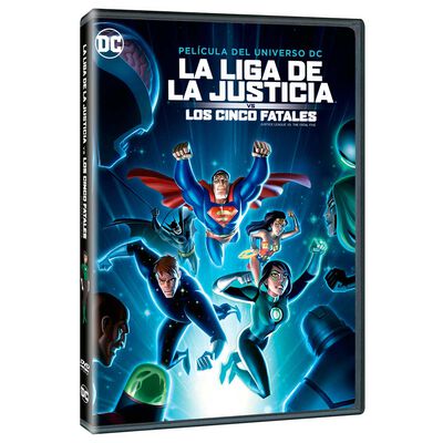 DVD La Liga de la Justicia Vs. Los Cinco Fatales