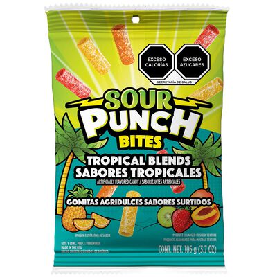 Caramelo Sour Punch Frutas Tropicales
