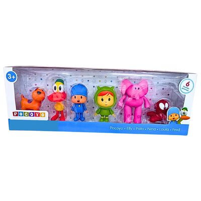 Set Figuras Pocoyo 6 Piezas