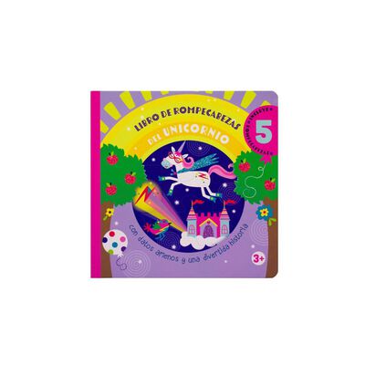 Libro de rompecabezas del unicornio