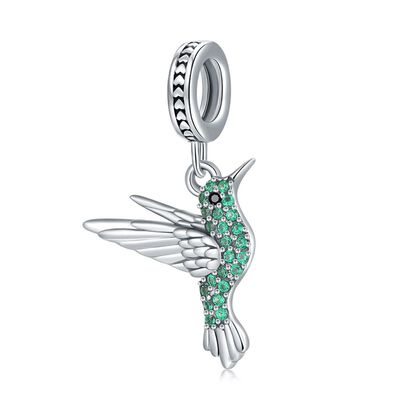 Charm Plata Colibr&iacute;