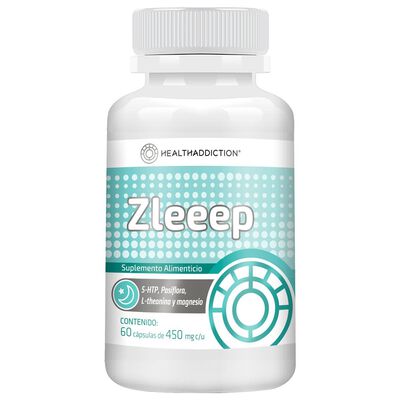 Suplemento Alimenticio Zleeep Healthaddiction 60caps 450mg