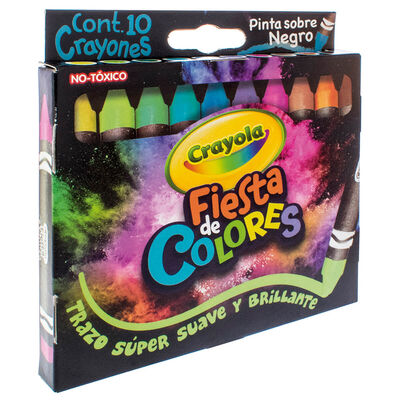 Crayones Crayola fiesta de colores