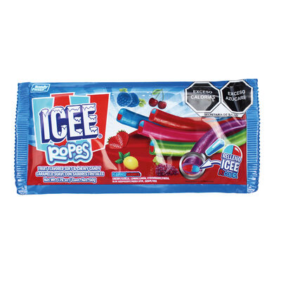 Caramelo Suave con Sabores Frutales Icee Rope 50 gr