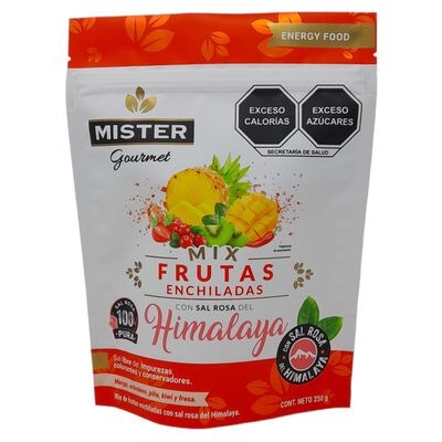 &nbsp;Mix Frutas Enchiladas Con Sal Rosa Del Himalaya Mr Pistacho