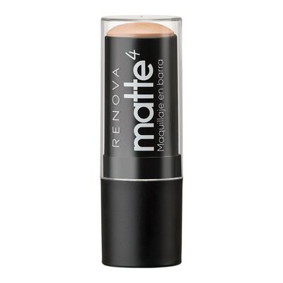 Base De Maquillaje En Barra 4 En 1 Matte 4 Beige Pálido Renova