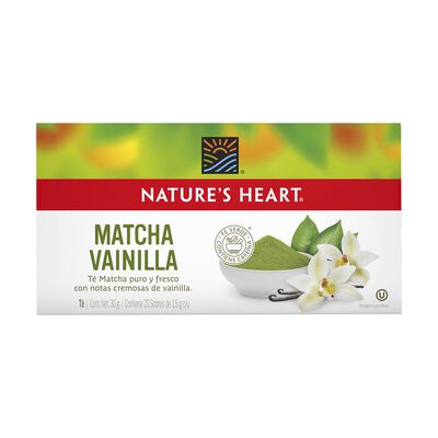 T&eacute; Matcha Vanilla Relajante, antioxidante, pasivo