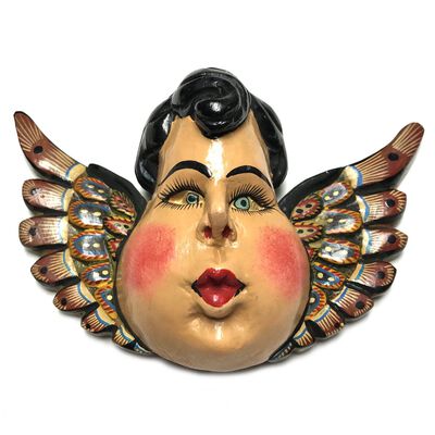 &Aacute;ngel de madera