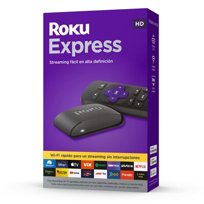 Roku Express HD | Dispositivo de streaming con control remoto sencillo