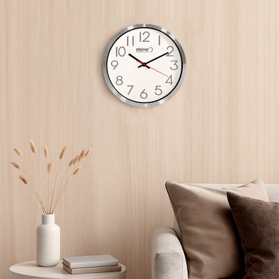 Reloj de Pared Steiner Color Blanco STWA25-5134WH