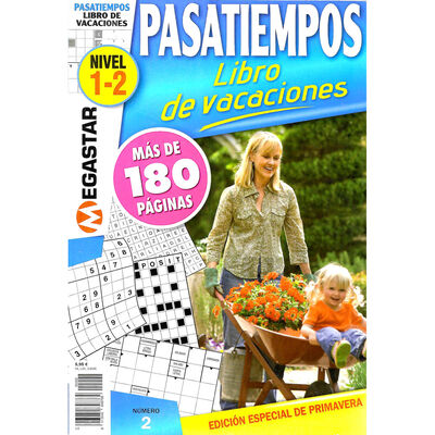 Revista Pasatiempos Especial Libro de Vacaciones Megastar