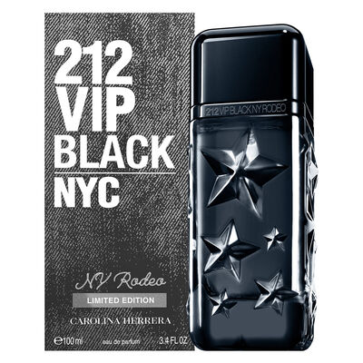 Fragancia Carolina Herrera 212 VIP Black NY Rodeo Limited Edition Eau de Parfum 100 ml para Caballero