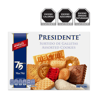Surtido de Galletas Presidente Mac&acute;Ma 350g