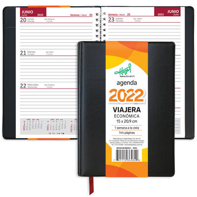 Agenda Viajera Económica Roja Ofi-Pro