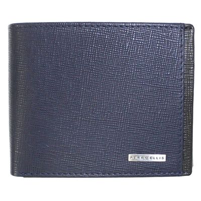 Billetera Marino/Negro L77-0195-9 Perry Ellis