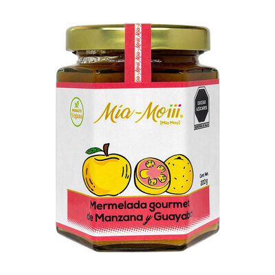 Mermelada Manzana Guayaba Mia Moi 200G