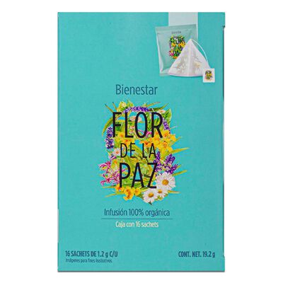 Te Bienestar Flor De La Paz 16 Sobres