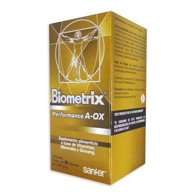 Biometrix Performance A-OX 60c&aacute;psulas