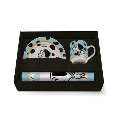 Set de Vajilla Infantil 4 Piezas color Azul Disney 101 D&aacute;lmatas Egan