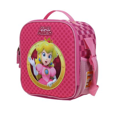 Lonchera Rosa Princesa Peach de Mario Bros Chenson