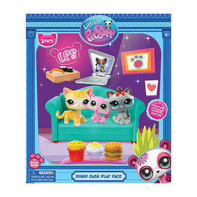 Set de Figuras Littlest Pet Shop Pijamada