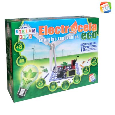 Set Juego Educativo Electrocefa Eco Energías Renovables Cefa Toys