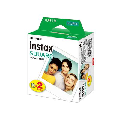 Pel&iacute;cula Instax Square 2-Pack Fujfilm