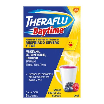 T&eacute; Antigripal Theraflu Daytime 6 sobres