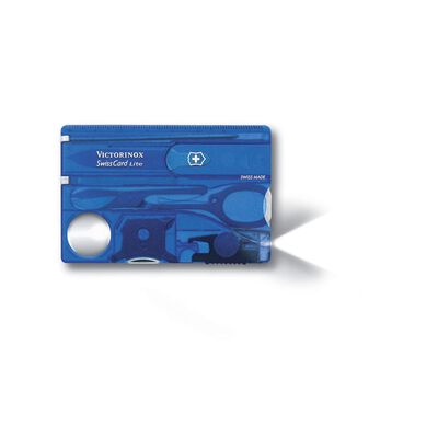 Navaja Swiss Card Lite Transparente para Hombre Victorinox