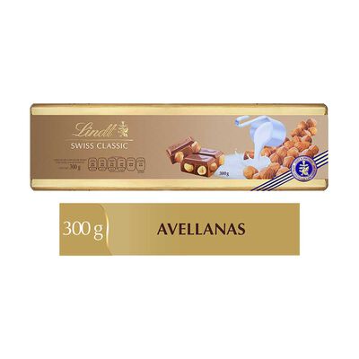 Barra de Chocolate Swiss Classic Gold de 300 gramos Lindt