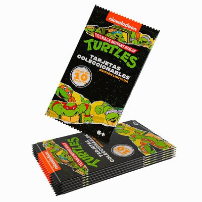 Sobre c/10 Tarjetas Coleccionables Tennage Mutant Ninja