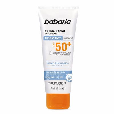 Crema Facial Solar Hialurónico