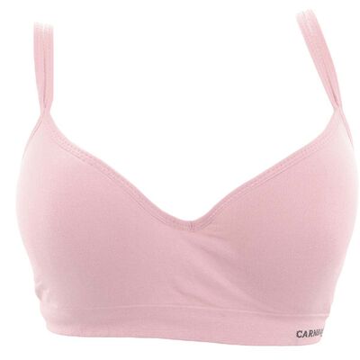 Brassiere Carnival Deportivo con varilla modelo 23780 talla 32B color rosa dama