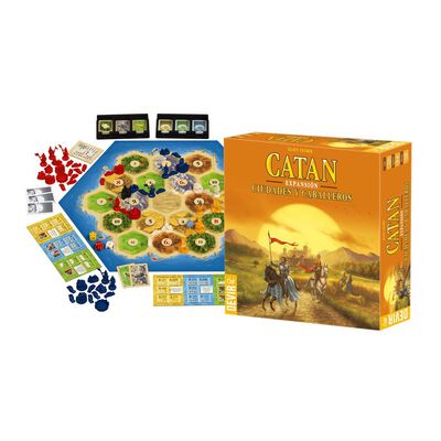 Juego de Mesa Expansi&oacute;n Catan Ciudades y Caballeros