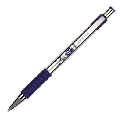 Bol&iacute;grafo Con Sistema Retr&aacute;ctil Azul