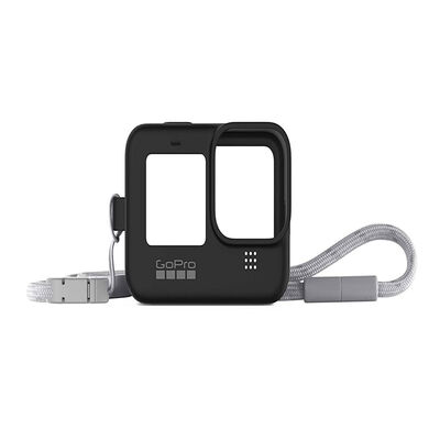 Funda de Silic&oacute;n y Correa para HERO9 Negro