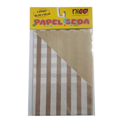 Papel Sed 2 Pliegos Solido y Dec