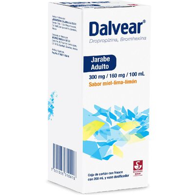 Jarabe Dalvear Adulto 200ml