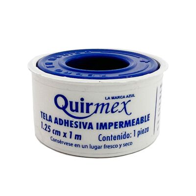 Tela adhesiva Quirmex 1.25cm x 1m