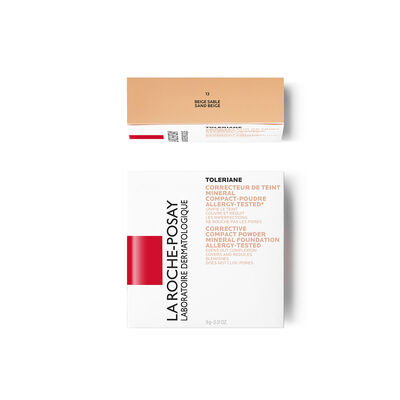 Base de maquillaje en crema comp Toleriane Teint Compacto T13 para Piel Sensible e Intolerante 9.5g