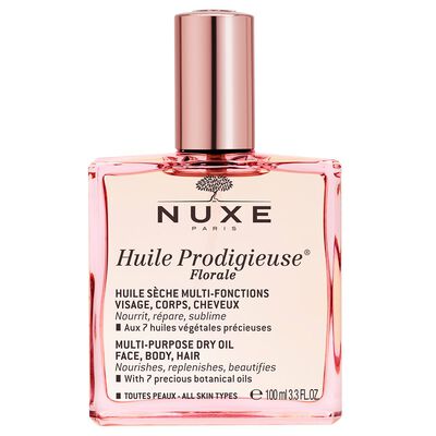 Huile Prodigieuse® Florale Aceite Seco Nutritivo para Rostro, Cuerpo y Cabello 100ml